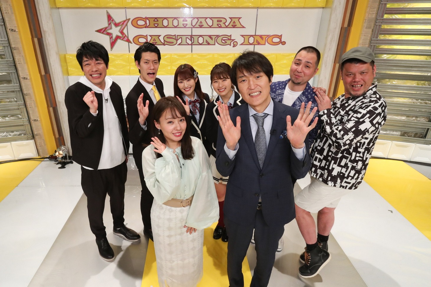 「千原キャスティング株式会社」の出演者たち。(c)関西テレビ