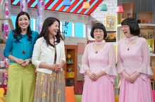 左からアンミカ、安清美、阿佐ヶ谷姉妹。(c)日本テレビ