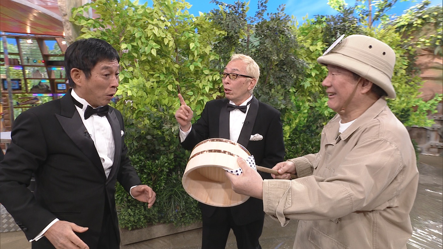 「世界まる見え！テレビ特捜部 祝！まる見え29周年春のお笑い怪獣祭り！ミステリークイズSP」のワンシーン。(c)日本テレビ