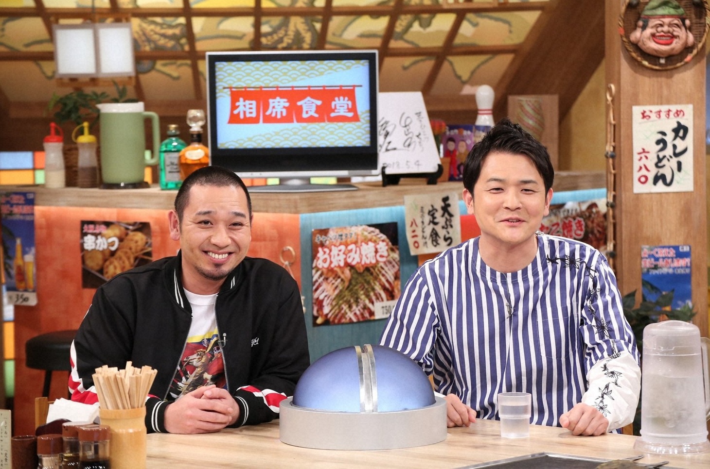 「相席食堂」に出演する千鳥。(c)ABC