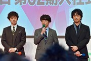 （左から）滝藤賢一、高橋一生、斎藤工。