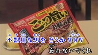 「GOT YOUR MIND～ごっつ旨いシリーズ 第一章～」のカラオケ映像より。