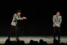 「プリマ旦那ラスト単独『三八旦那』」の様子。