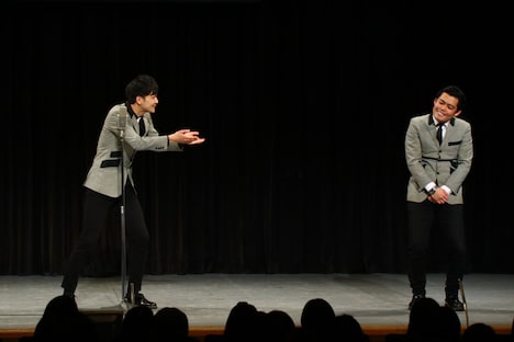 「プリマ旦那ラスト単独『三八旦那』」の様子。