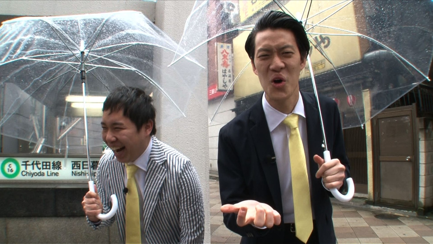 「霜降りバラエティ」に出演する霜降り明星。(c)テレビ朝日