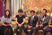 （左から）杉原千尋アナ、世良公則、さまぁ～ず。(c)フジテレビ