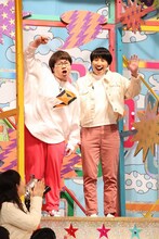 「VS嵐」に出演するハリセンボン。(c)フジテレビ