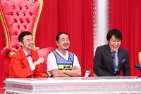 （左から）ザ・プラン9・お～い！久馬、笑い飯・西田、千原ジュニア。(c)関西テレビ