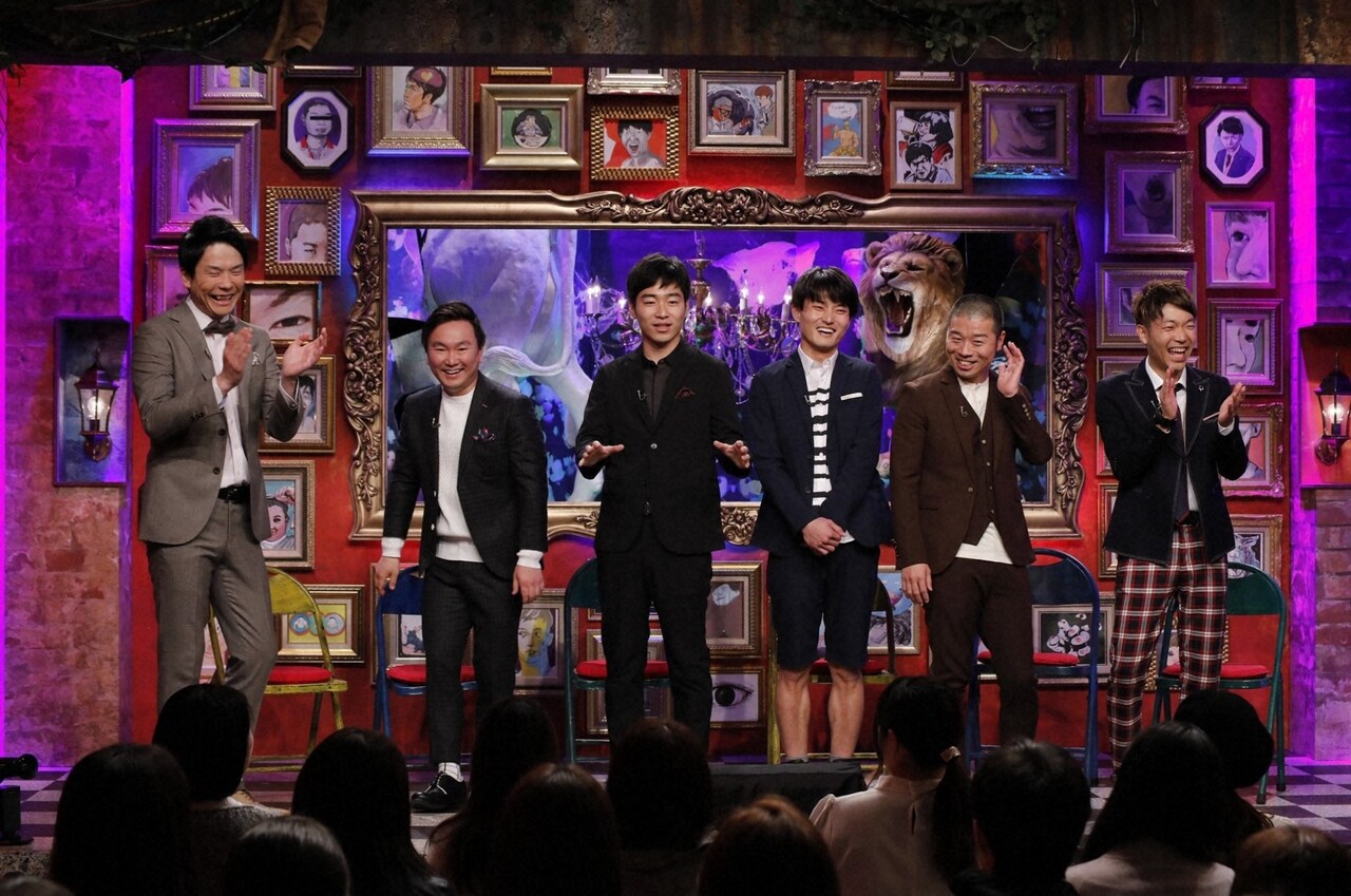 「もう少し、嫌な奴」に出演する（左から）かまいたち、ジャルジャル、アキナ。(c)ABC