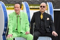 吉本新喜劇の中條健一、予備校講師の神野正史さん。(c)MBS