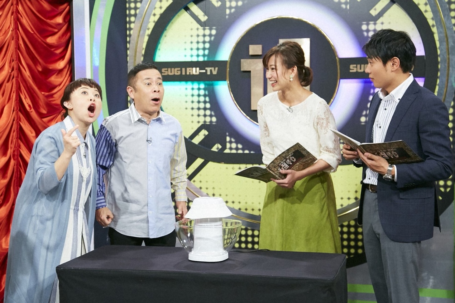 「なるみ・岡村の過ぎるTV」のワンシーン。(c)ABC