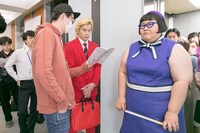 WebCM撮影中の様子。