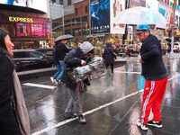 ニューヨークを訪れたくっきー。