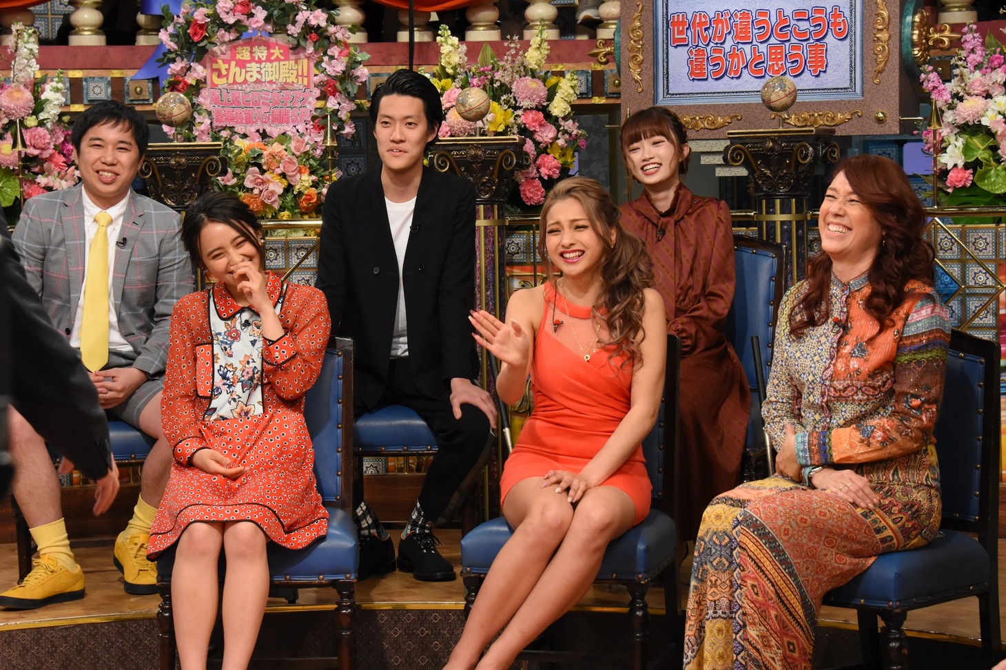 「超特大さんま御殿!! 坂上忍ヒロミ女子アナ豪華芸能人が満開SP」のワンシーン。(c)日本テレビ