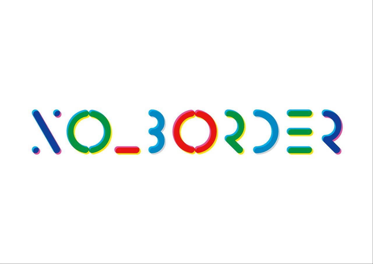 「NO BORDER」ロゴ