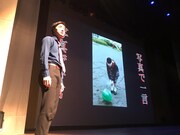 石橋による「写真で一言」。