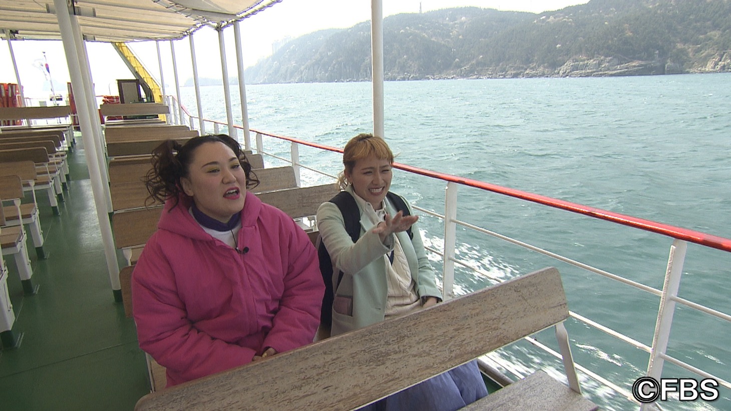 「お小遣い1万円！バービー★丸山佳里奈の韓国女子旅」のワンシーン。