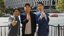 左から中川家、浅越ゴエ。(c)テレビ大阪