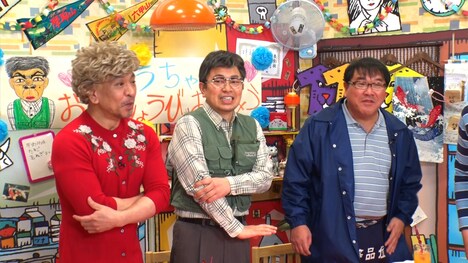 （左から）松本人志、雨上がり決死隊・宮迫、カンニング竹山。(c)ABC