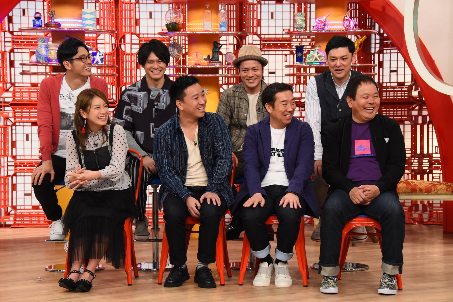 芸人リポーターたち。(c)関西テレビ