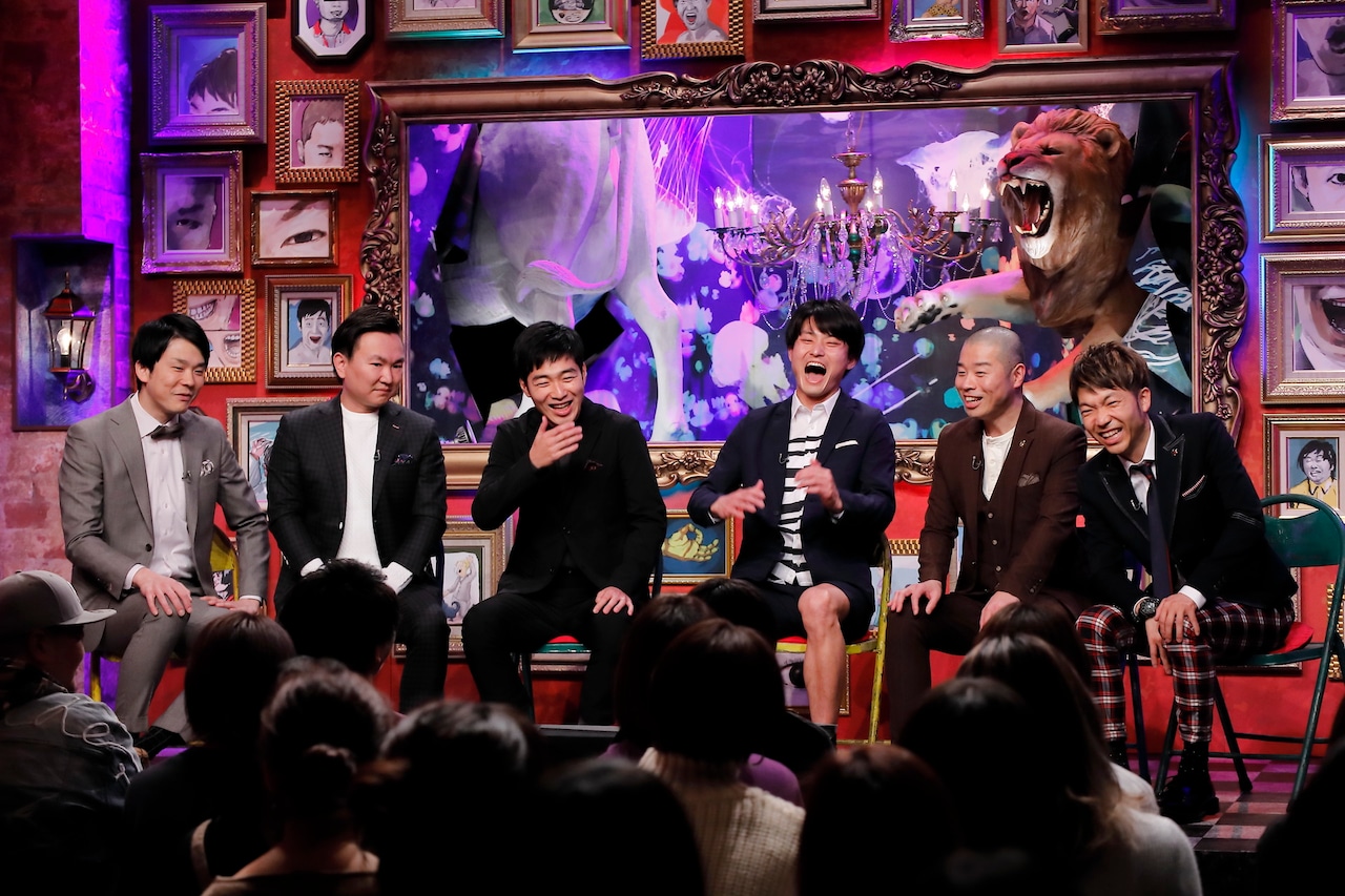 「もう少し、嫌な奴」に出演する（左から）かまいたち、ジャルジャル、アキナ。(c)ABC