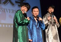 ミキ亜生（左）とかまいたち。