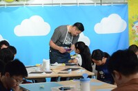 ワークショップの様子。