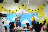 ワークショップの様子。