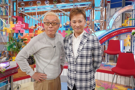 左から所ジョージ、中居正広。(c)日本テレビ