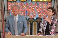 左からみのもんた、久本雅美。(c)読売テレビ