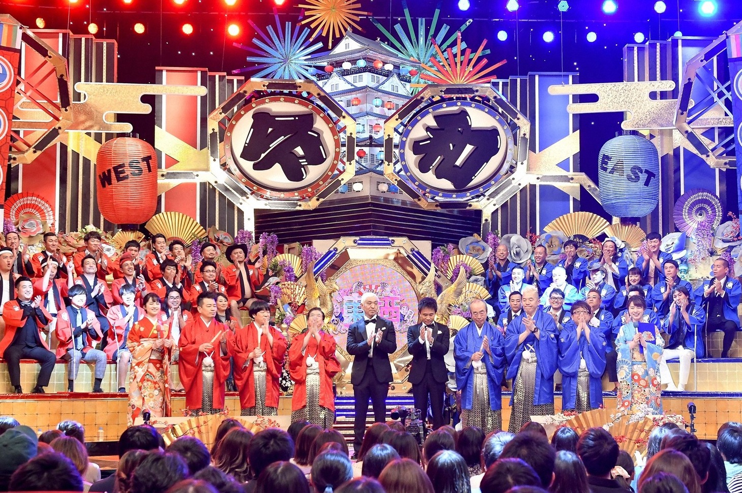「ドリーム東西ネタ合戦」のワンシーンたち。(c)TBS