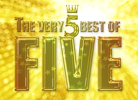 「THE VERY BEST OF FIVE」ロゴ