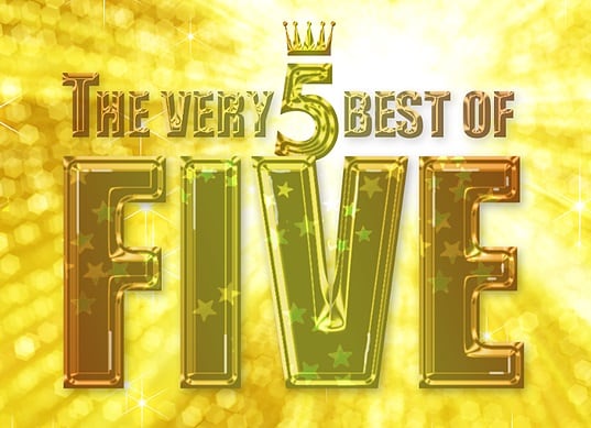 「THE VERY BEST OF FIVE」ロゴ
