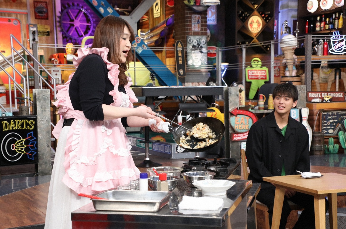 「ウチのガヤがすみません！」のワンシーン。(c)日本テレビ