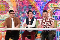 AbemaTV版「アメトーーク！」の「AVサミット2019」に出演する（左から）ミキ昴生、さらば青春の光・森田、ケンドーコバヤシ。(c)テレビ朝日