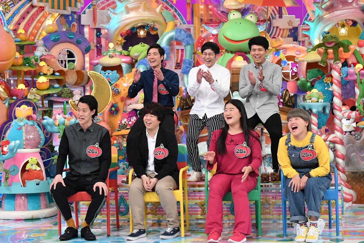「アメトーーク！」の「夢見るチェリー芸人」の出演者たち。(c)テレビ朝日