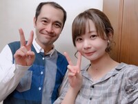 左からロビンフットおぐ、真奈。