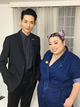 竜星涼（左）と渡辺直美（右）。