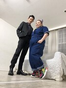 竜星涼（左）と渡辺直美（右）。