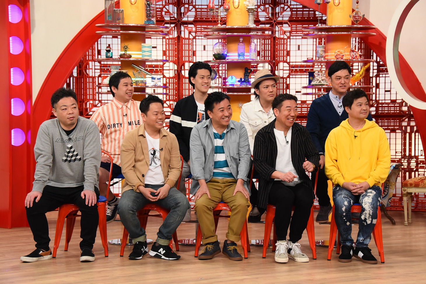 芸人リポーターたち。(c)関西テレビ