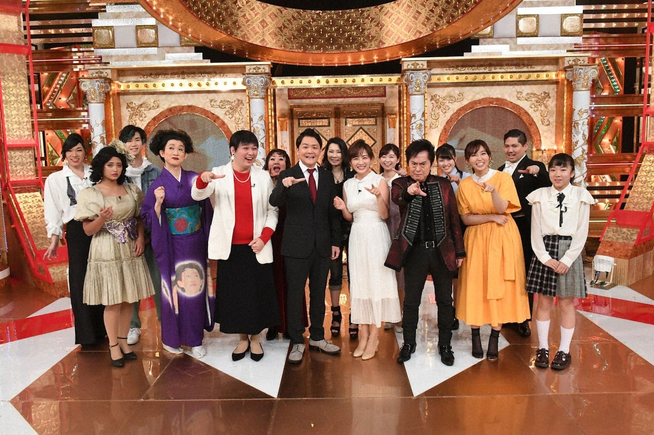 「世界一難しいカラオケ」の出演者たち。(c)テレビ朝日