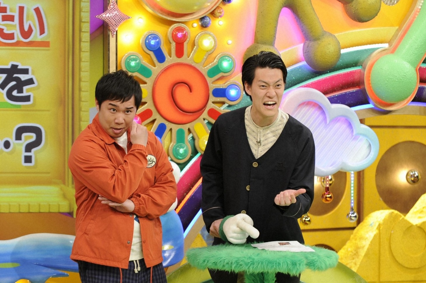 「今ちゃんの『実は…』」に出演する霜降り明星。(c)ABC