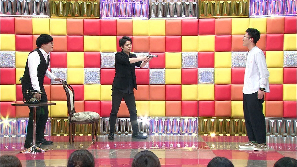 ライスとハナコ菊田（右）。(c)テレビ朝日