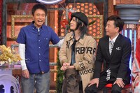 左からダウンタウン浜田、京本政樹、次長課長・河本。(c)読売テレビ