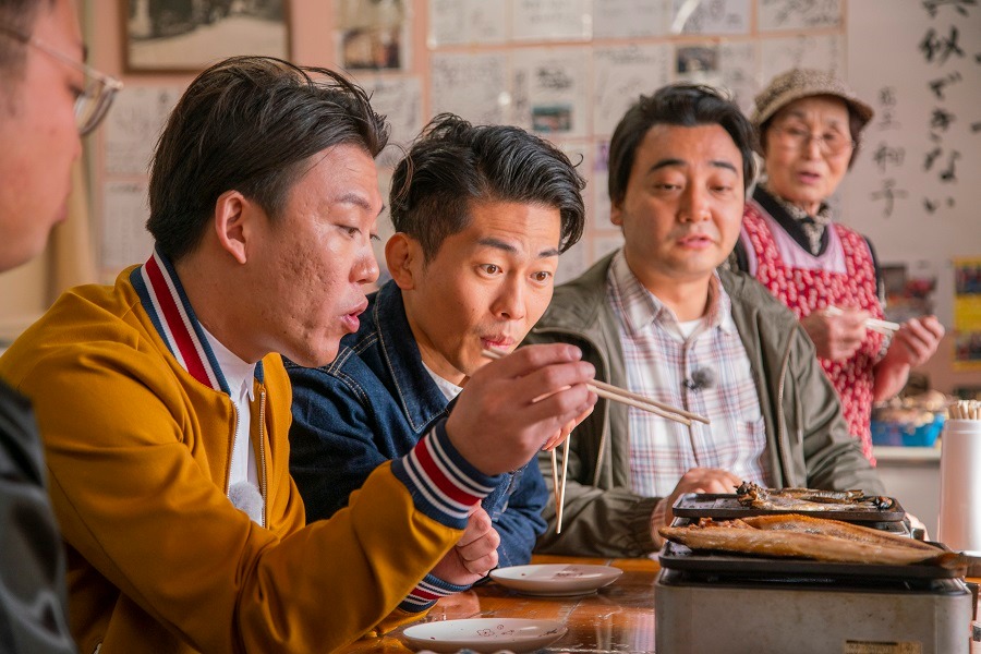 海の幸とジャングルポケット。(c)HBC