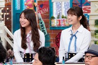 左から白間美瑠、渋谷凪咲。(c)読売テレビ