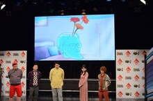 「花瓶（仮）」のデモ画面。アインシュタイン稲田の顔をモチーフにした花瓶が登場している。