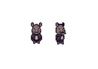 コウモリをモチーフにしたかまいたち山内のキャラクター。