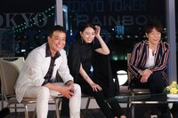 （左から）中山秀征、山本舞香、陣内智則。(c)関西テレビ