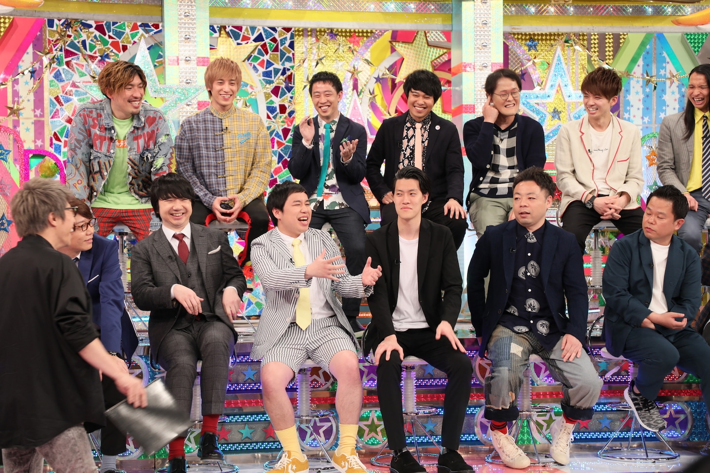 「ロンドンハーツ」の「ウラでこんな事やってました 勝手にバラしていいよねGP」のワンシーン。(c)テレビ朝日